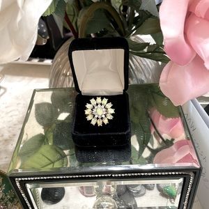 Opal Cocktail Ring Sz 7